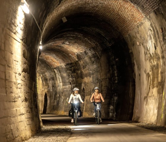 Radtunnel Bleialf, © Tourist-Information Prüm, Eifel Tourismus Prüm