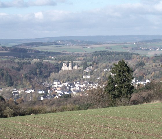 Panorama Schönecken, Naturpark Nordeifel, © Tourist-Information Prümer Land/Naturpark Nordeifel Geschäftsstelle Prüm