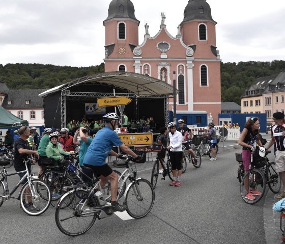 Lustiges Prümtal auf dem Hahnplatz in Prüm, © Tourist-Information Prümer Land