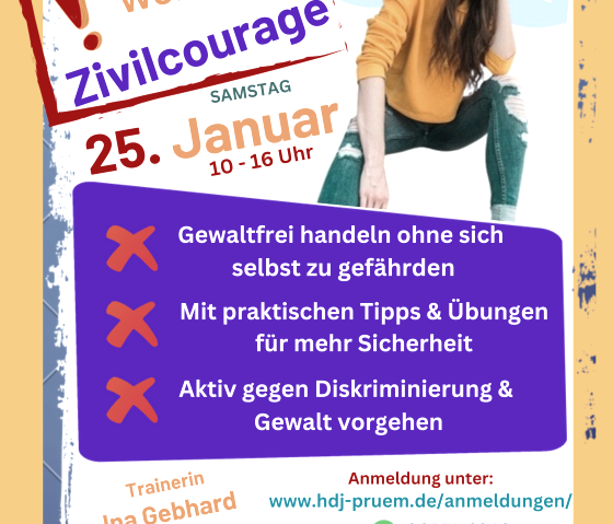 Zivilcourage, © Tourist-Information Prümer Land