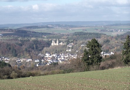 Panorama Schönecken, © Tourist-Information Prümer Land/Naturpark Nordeife