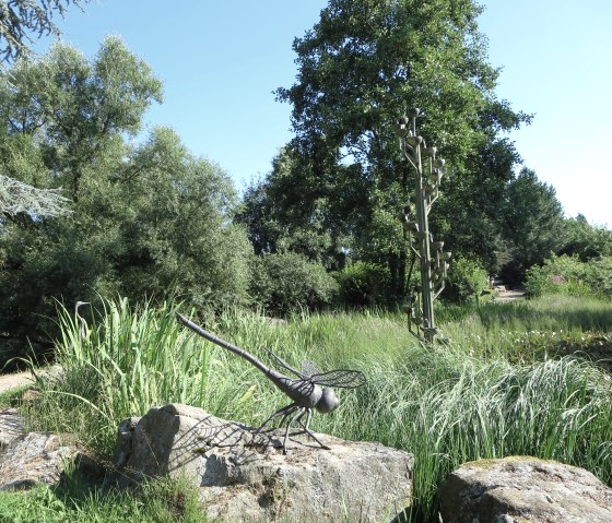 Skulpturenpark Niederprüm Libelle, © Tourist-Information Prümer Land