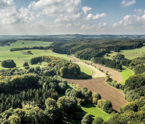 Panorama-Waldbild Prümer Land, © Tourist-Information Prüm/Naturpark Nordeife
