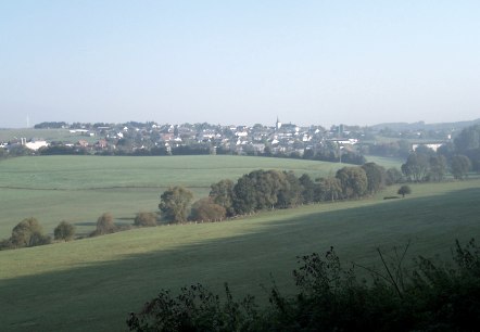 Blick auf Bleialf, © Tourist-Information Prümer Land/Naturpark Nordeifel Geschäftsstelle Prüm