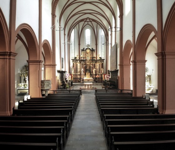 Basilika Prüm Innenansicht
