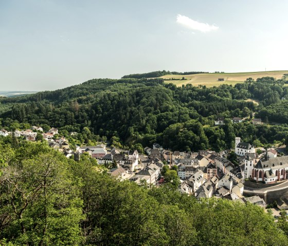 Blick auf Neuerburg am Enz-Radweg, © Eifel Tourismus GmbH, D. Ketz