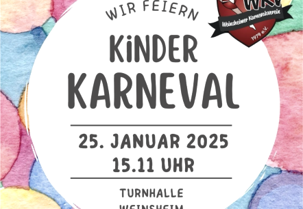 Kinderkarneval Weinshein, © Tourist-Information Prümer Land/WKV