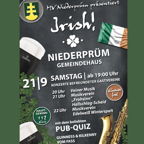 Irish Folk, © Tourist-Information Prümer Land