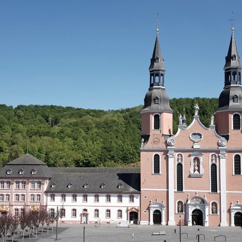 St. Salvator Basilika, Hahnplatz, Prüm, © Tourist-Information Prümer Land u. PM Studios