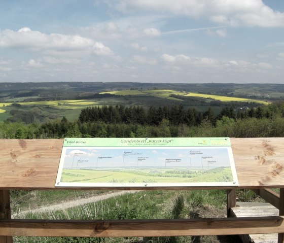 Eifelblick Katzenkopf Blick zur Schneifel und BE, © Tourist-Information Prümer Land