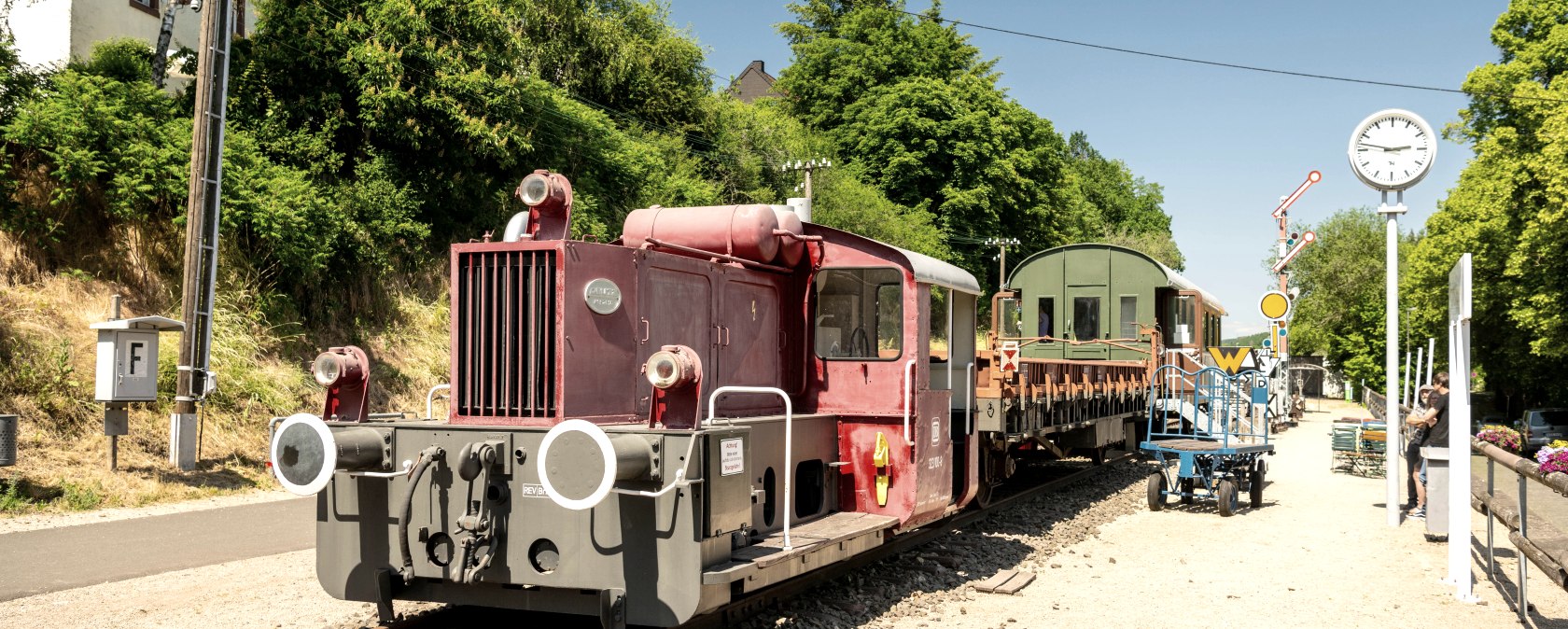 Eisenbahnmuseum Pronsfeld, © Eifel Tourismus GmbH, D. Ketz