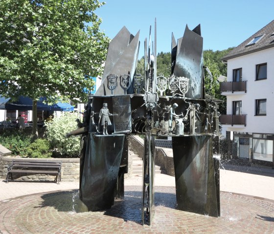 Stadtbrunnen Prüm, © Georg Sternitzke