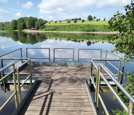 Barrierefreier Stausee Auw, © Tourist-Information Prümer Land