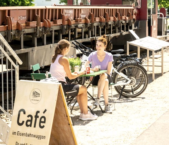 Eisenbahnmuseum - Café, © Tourist-Information Prümer Land/Eifel Tourismus GmbH, D. Ketz