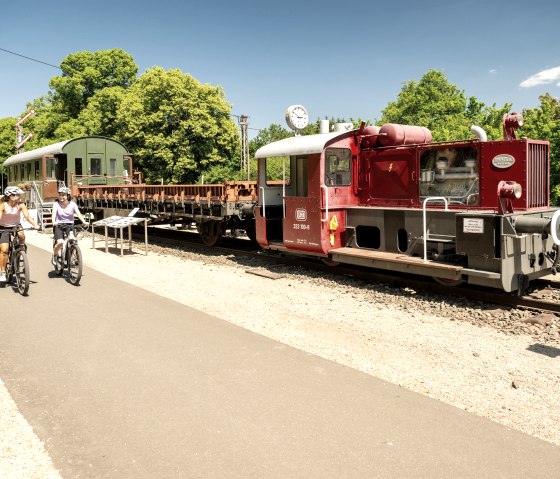 Eisenbahnmuseum mit Café, © Tourist-Information Prümer Land/Eifel Tourismus GmbH, D. Ketz